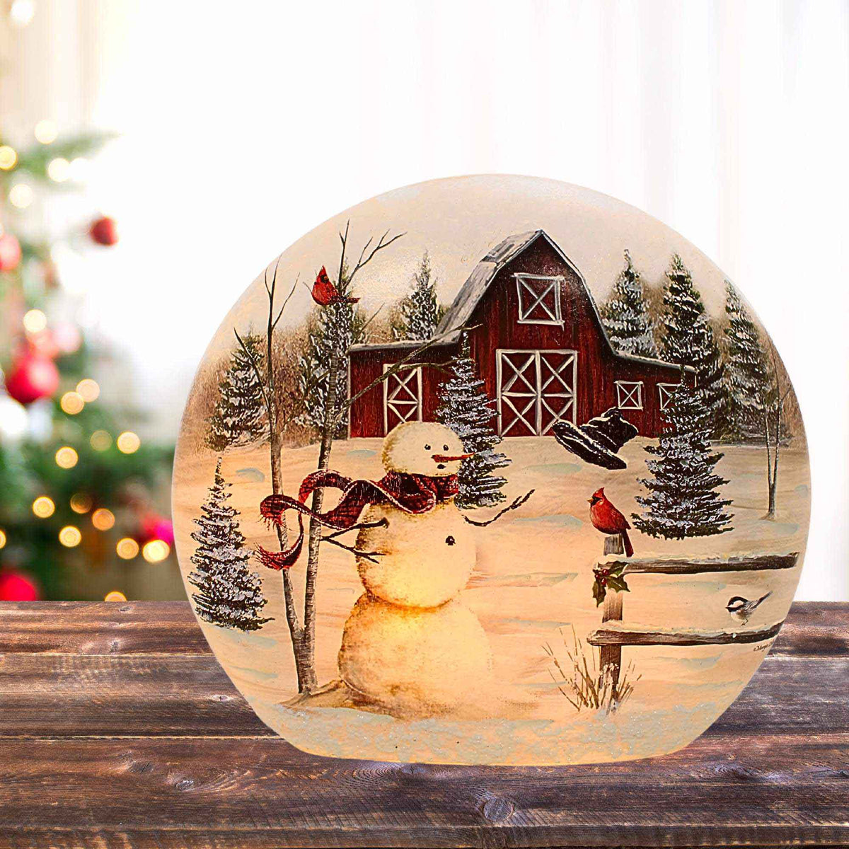 Stony Creek Windy Day Lighted Orb - - SBKGifts.com