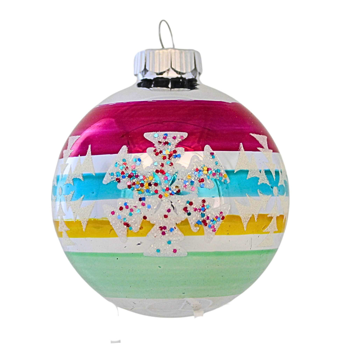 (62270) Striped Ball Ornament