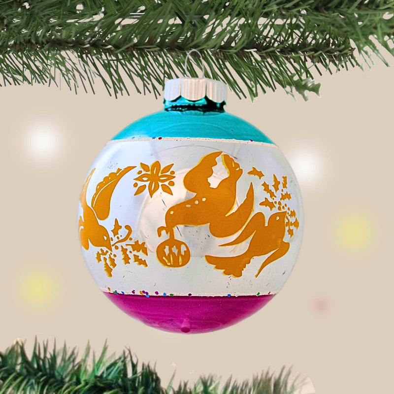 Christopher Radko Doves Ball Ornament - - SBKGifts.com