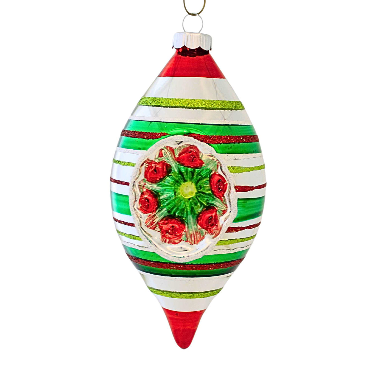 (62284) 6.5 In Tulip W/Reflector Ornament