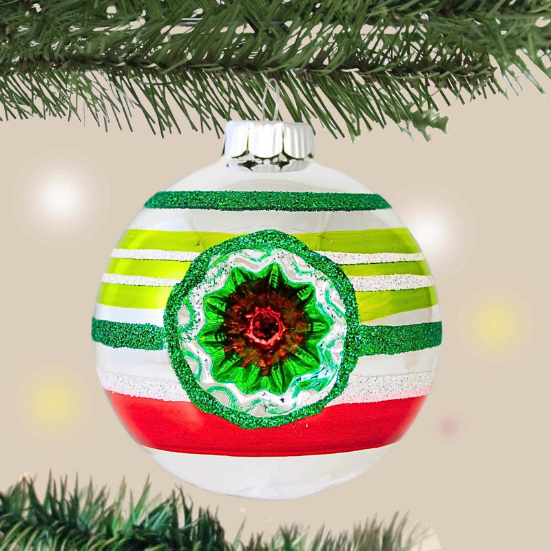 Christopher Radko Round Reflector Ornament - - SBKGifts.com