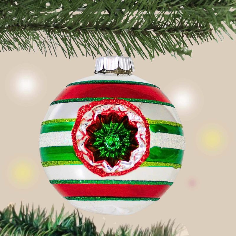 Christopher Radko Round Reflector Ornament - - SBKGifts.com