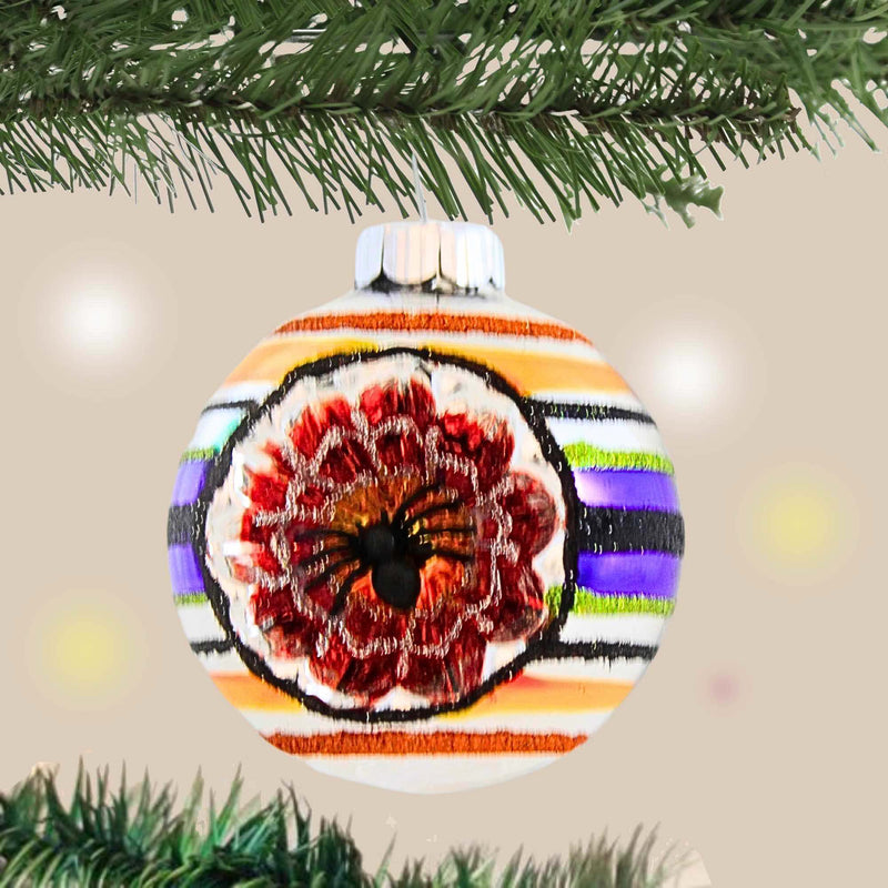 Christopher Radko Halloween Spider Reflector Ornament - - SBKGifts.com