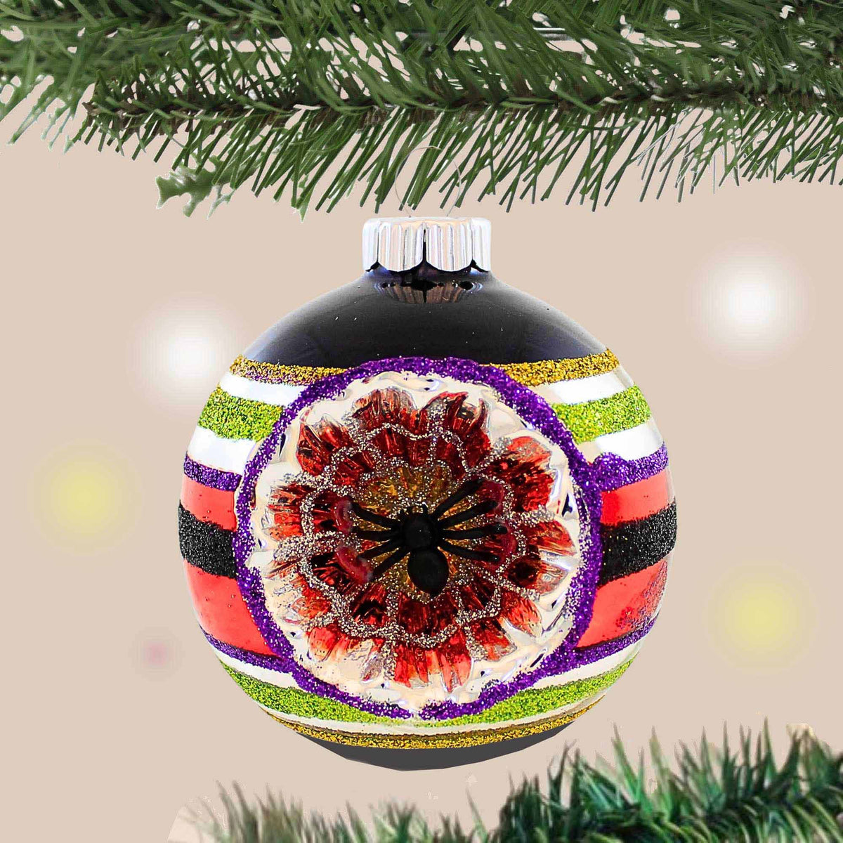 Christopher Radko Spider Reflector Ornament - - SBKGifts.com