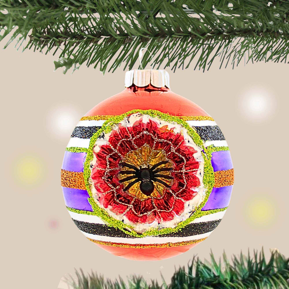 Christopher Radko Spider Reflector Ornament - - SBKGifts.com
