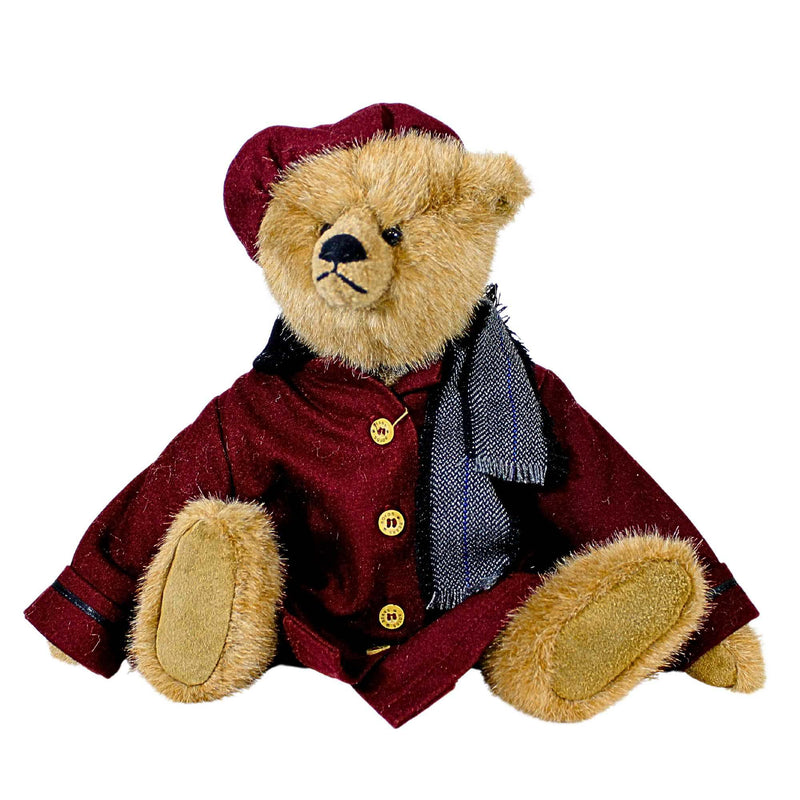 Boyds Bears Plush Bess W Pattington Fabric Artisan Bear Dressed Winter 9200102 (6233)