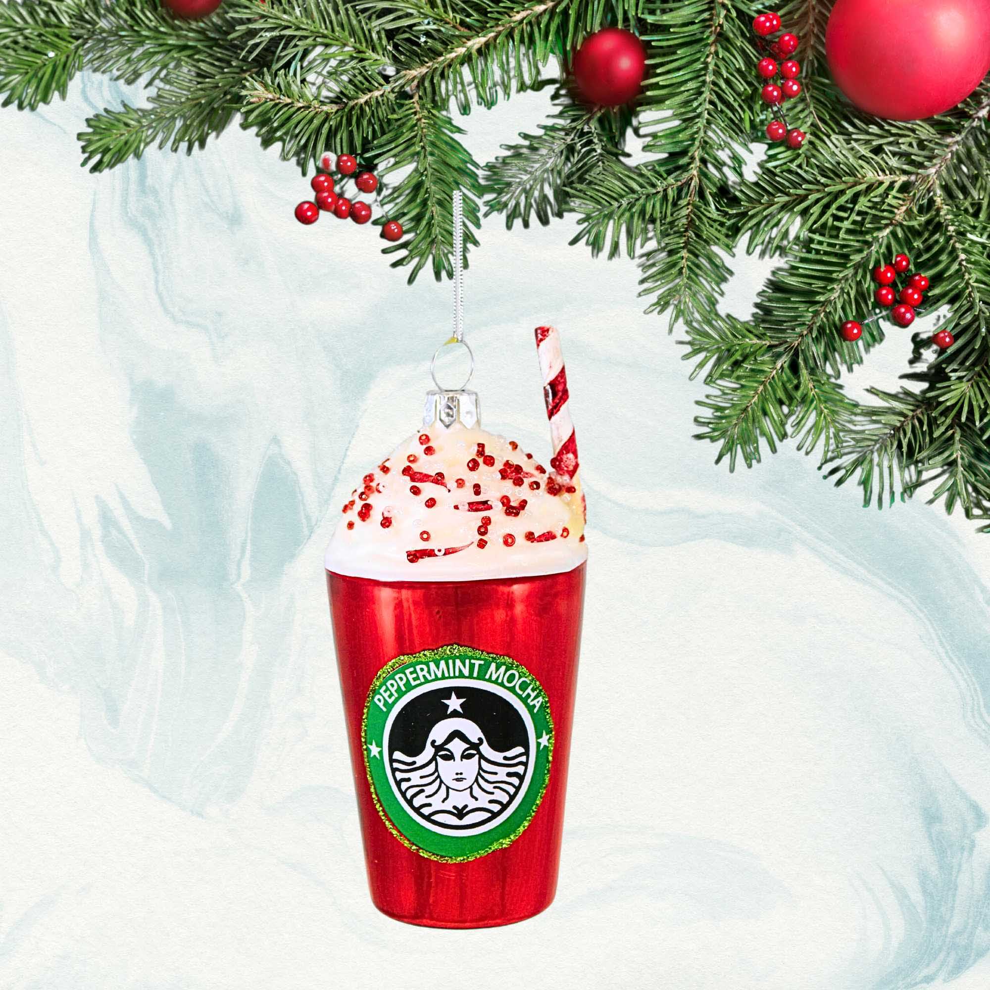 Cody Foster Peppermint Mocha Ornament
