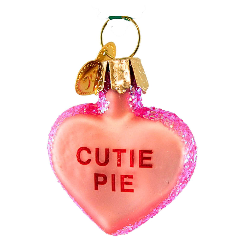 Old World Christmas Conversation Heart Set - - SBKGifts.com