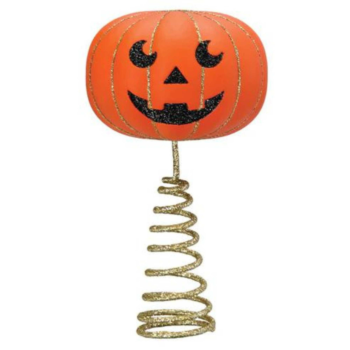 (62398) Mini Pumpkin Head Tree Topper