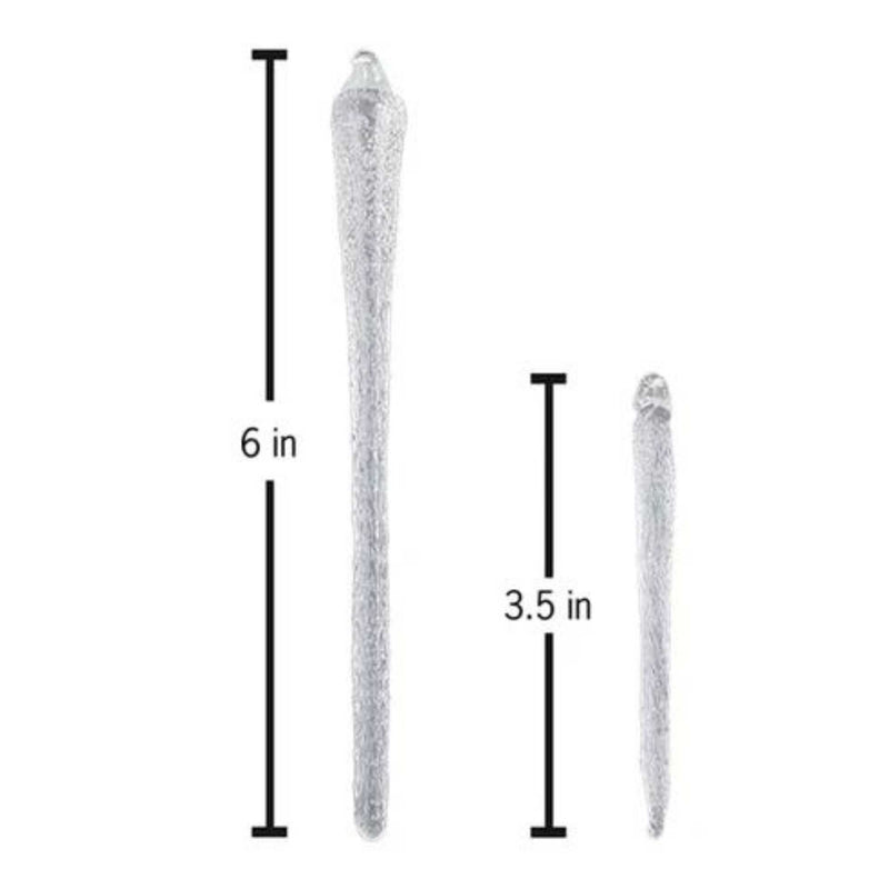 Old World Christmas Frosty Glass Icicles St/24 - - SBKGifts.com