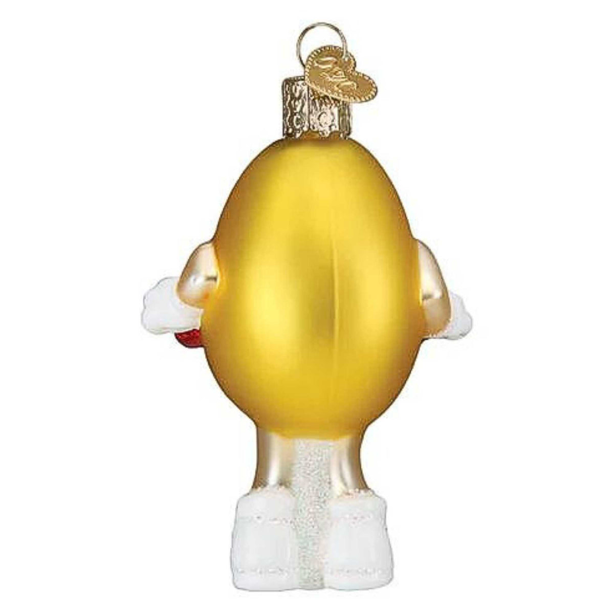Old World Christmas M&M's Yellow Love You - - SBKGifts.com