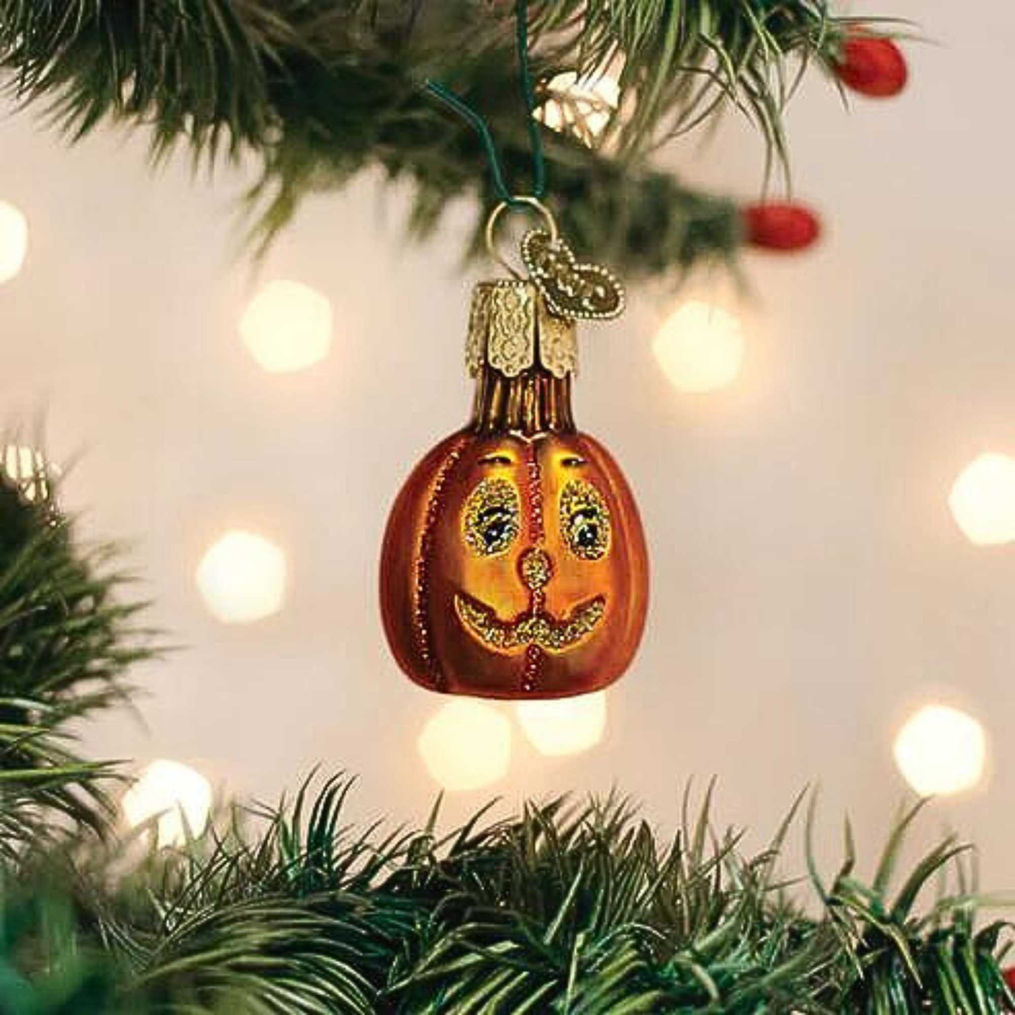 Old World Christmas 1.75In Mini Jack O'lantern, , Pumpkin 86756