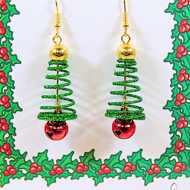 Roman Jingle Bell Tree Earring - - SBKGifts.com