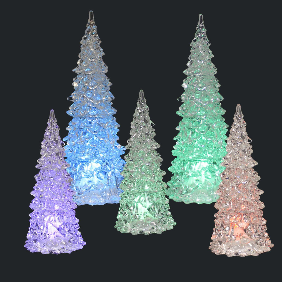 Led Multicolored Tree Set 62501