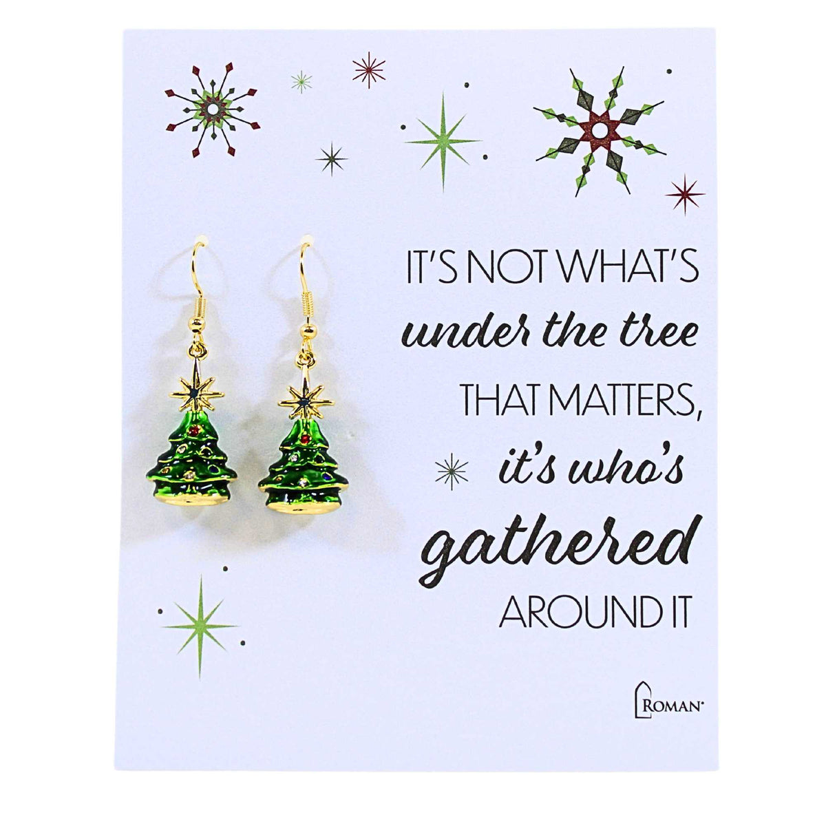 (62512) Retro-Looking Tree Earring