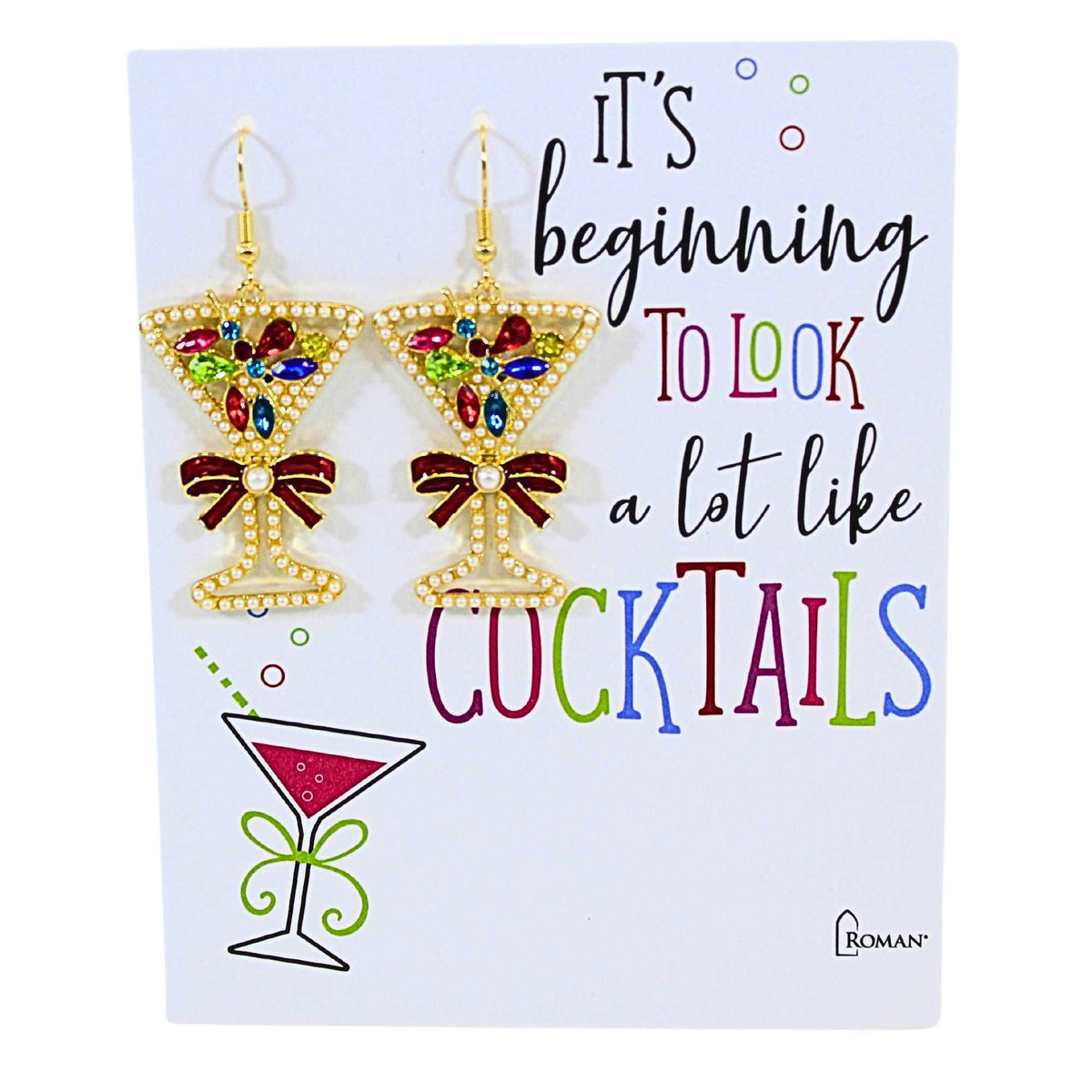 (62515) Cocktail Earrings