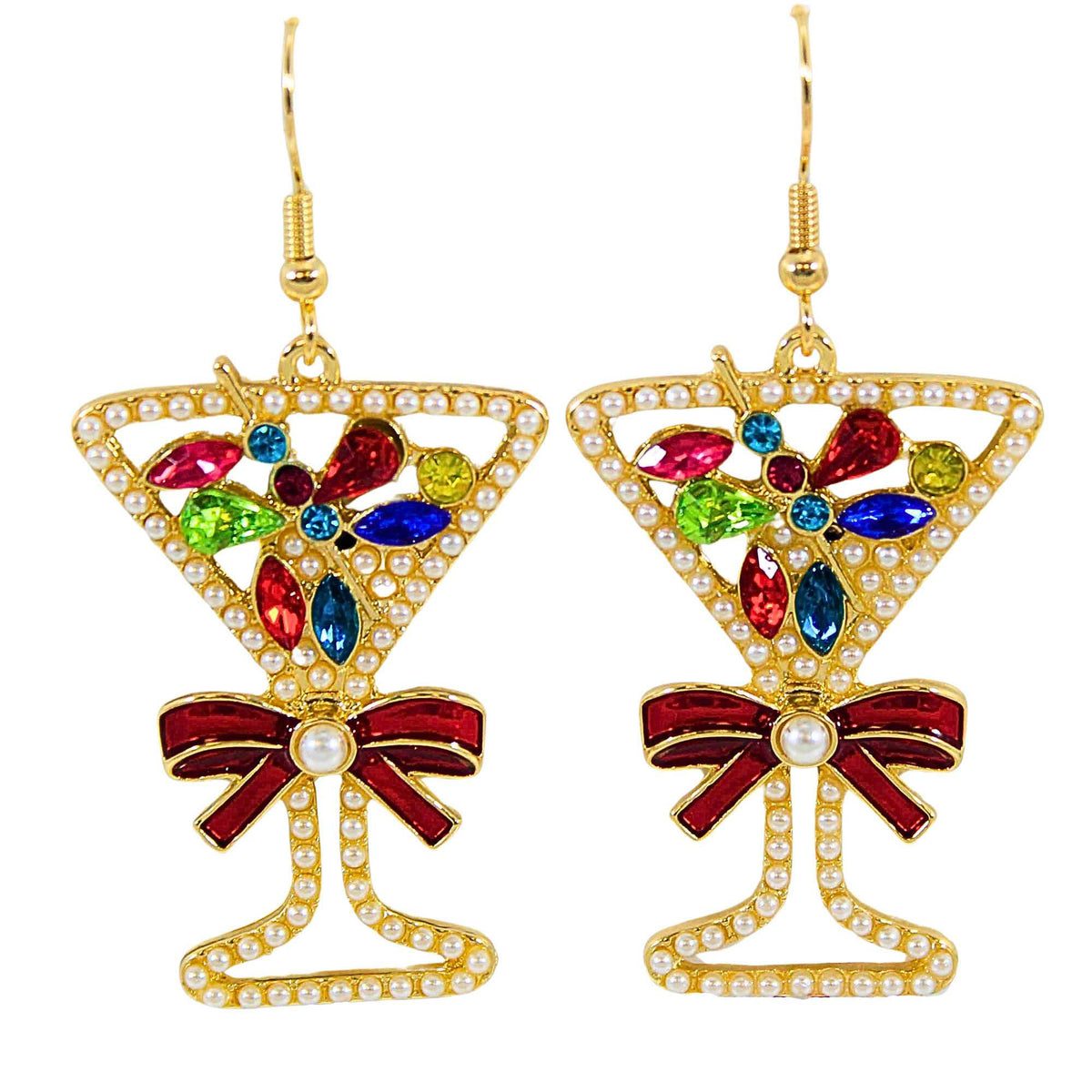 Roman Cocktail Earrings - - SBKGifts.com