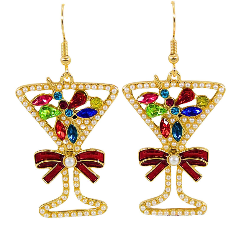 Roman Cocktail Earrings - - SBKGifts.com