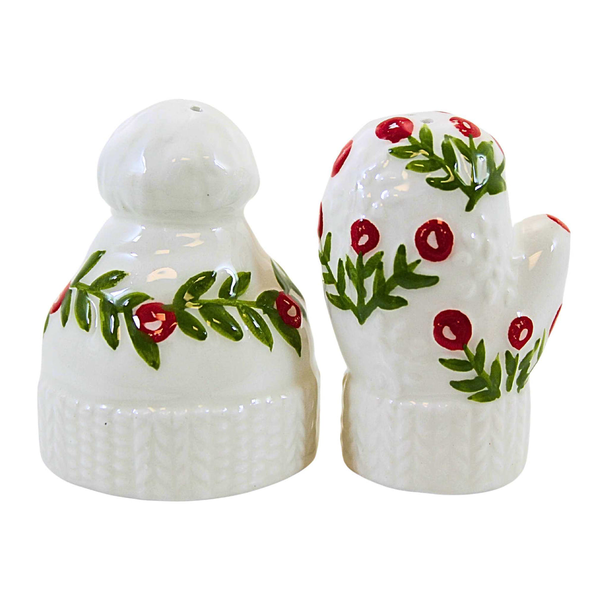 (62527) Holiday Hat & Mitten S&P Set