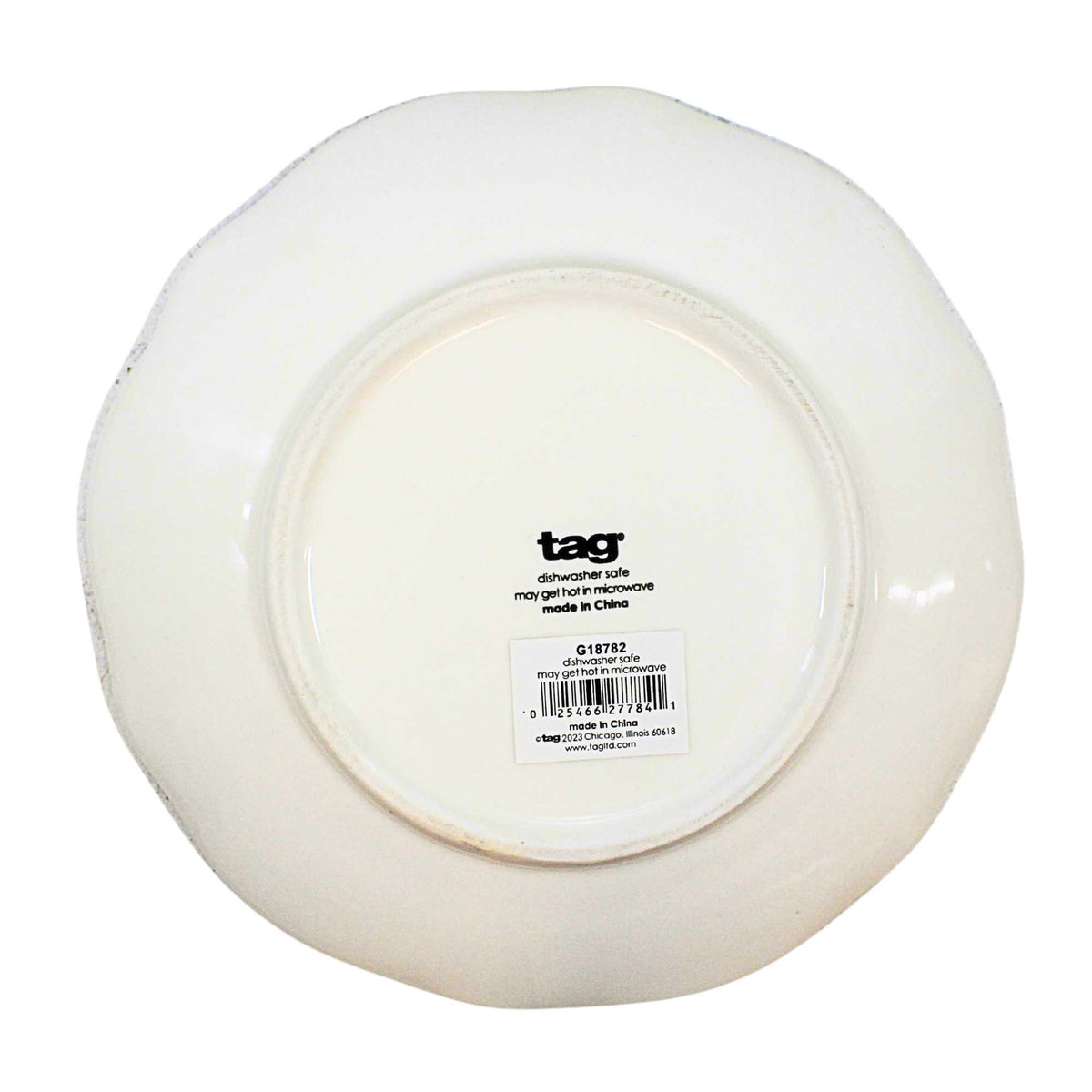 Tag Christmas Appetizer Plate Set - - SBKGifts.com