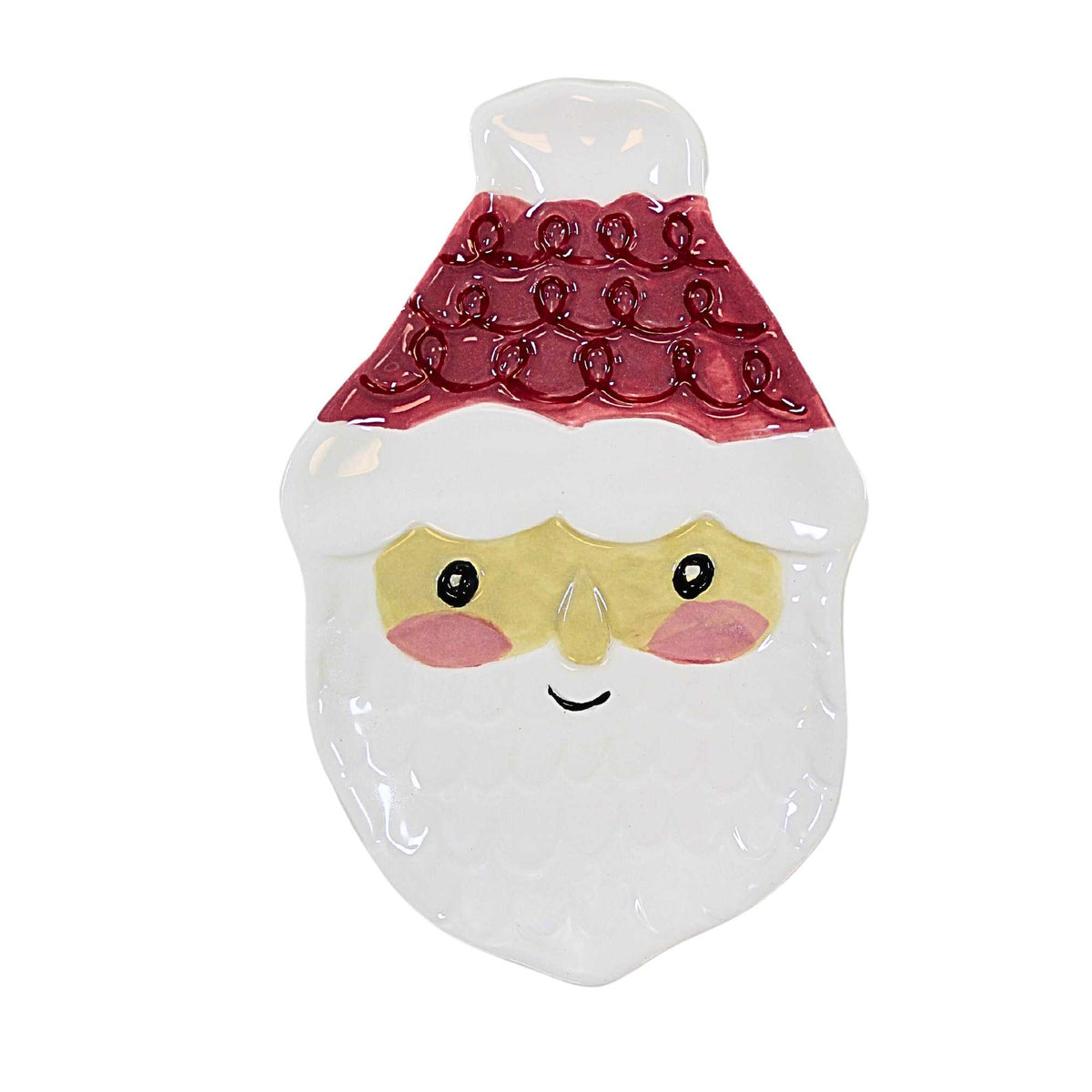 (62548) Santa Tidbit Plate