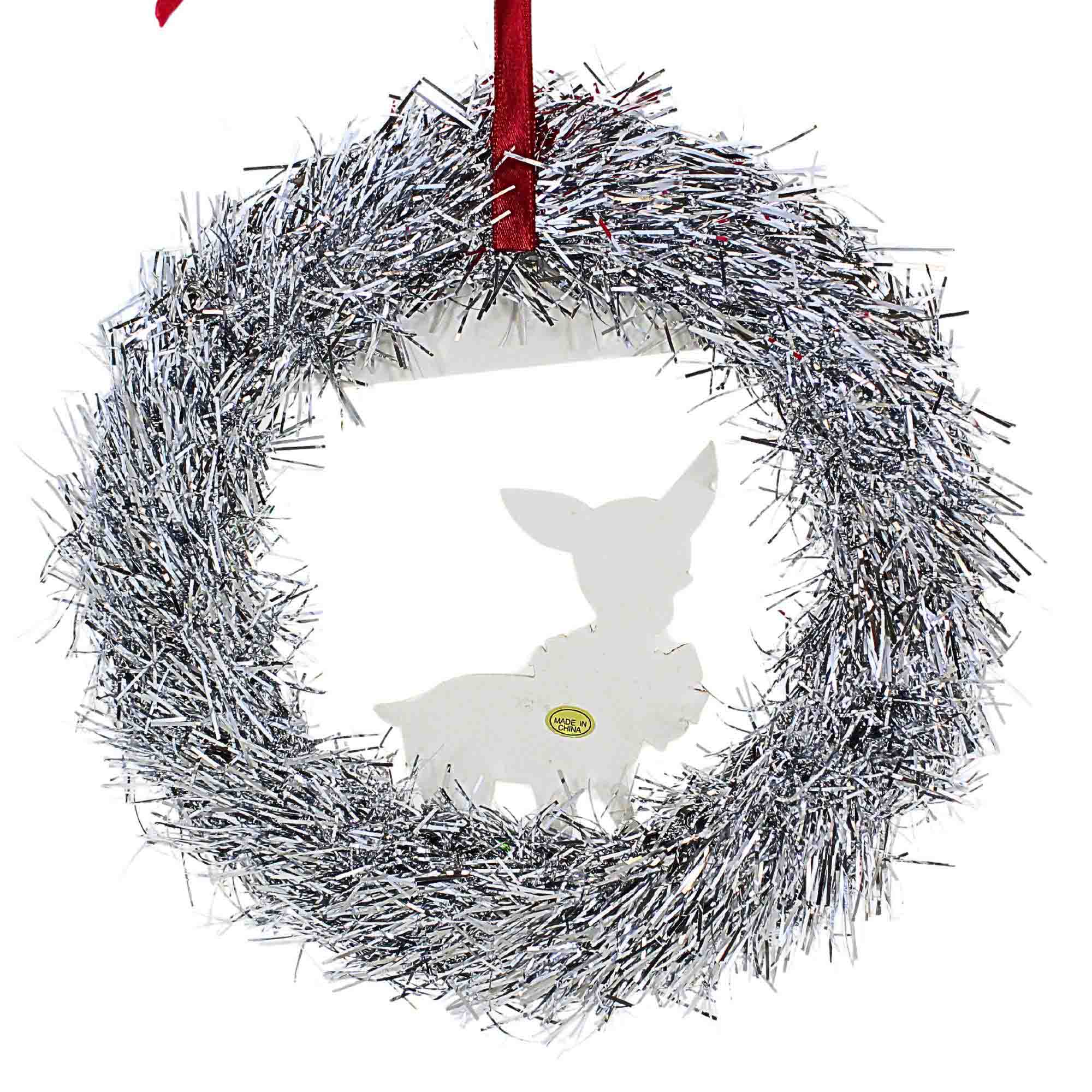 Vintage Tinsel Wreath - Thumbnail 2