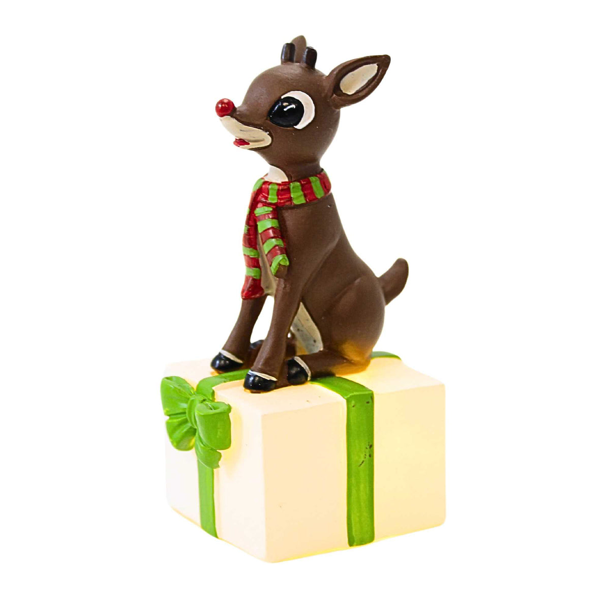 Roman Rudolph Lighted Figurine - - SBKGifts.com