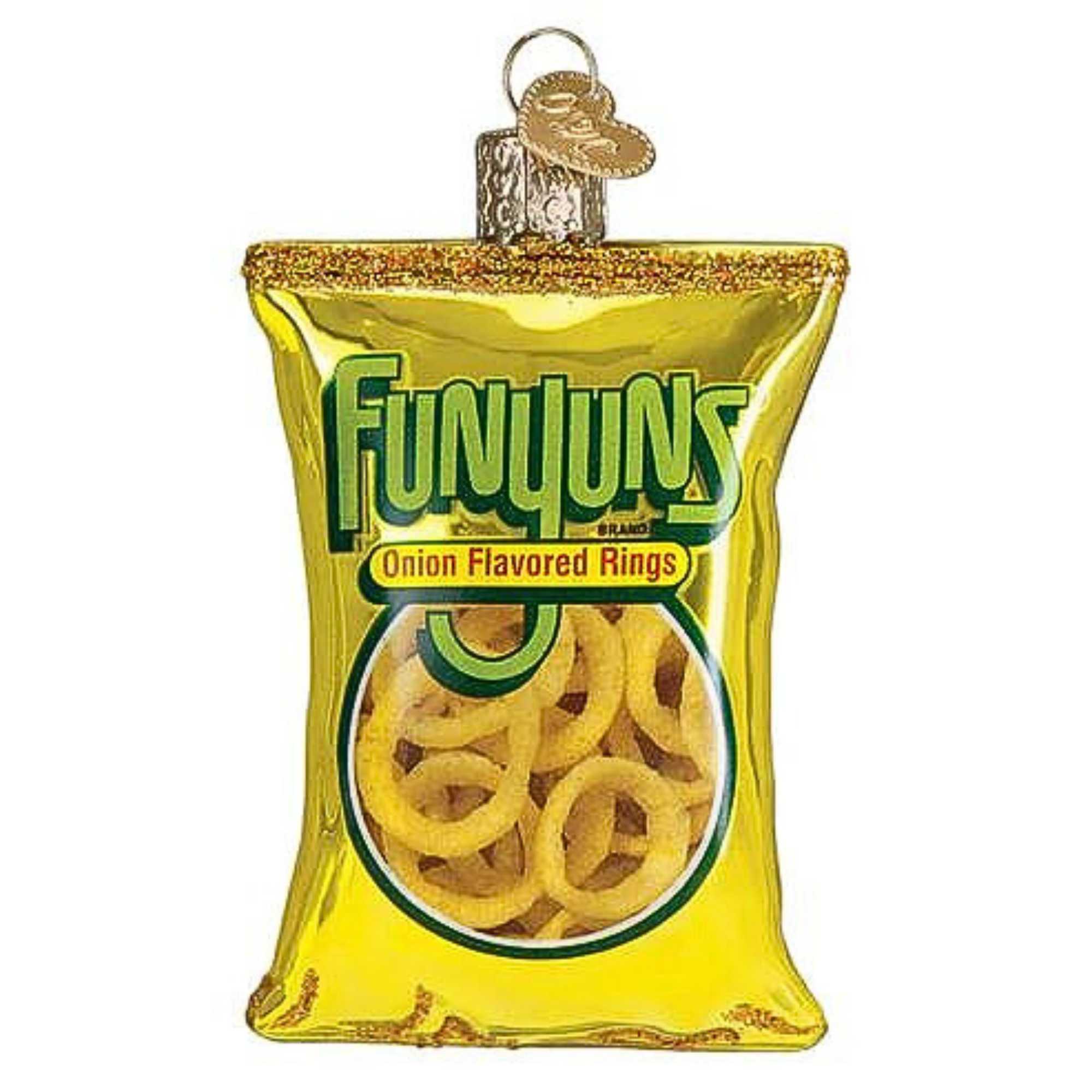 Old World Christmas 3.50In Funyuns, Glass, Flavored Ring 32650
