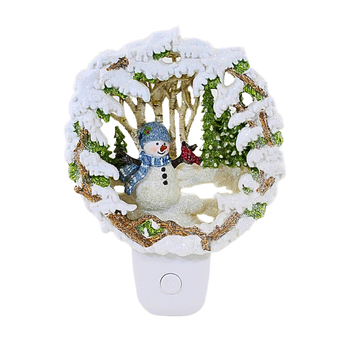 (62646) Snowman Scene Nightlight