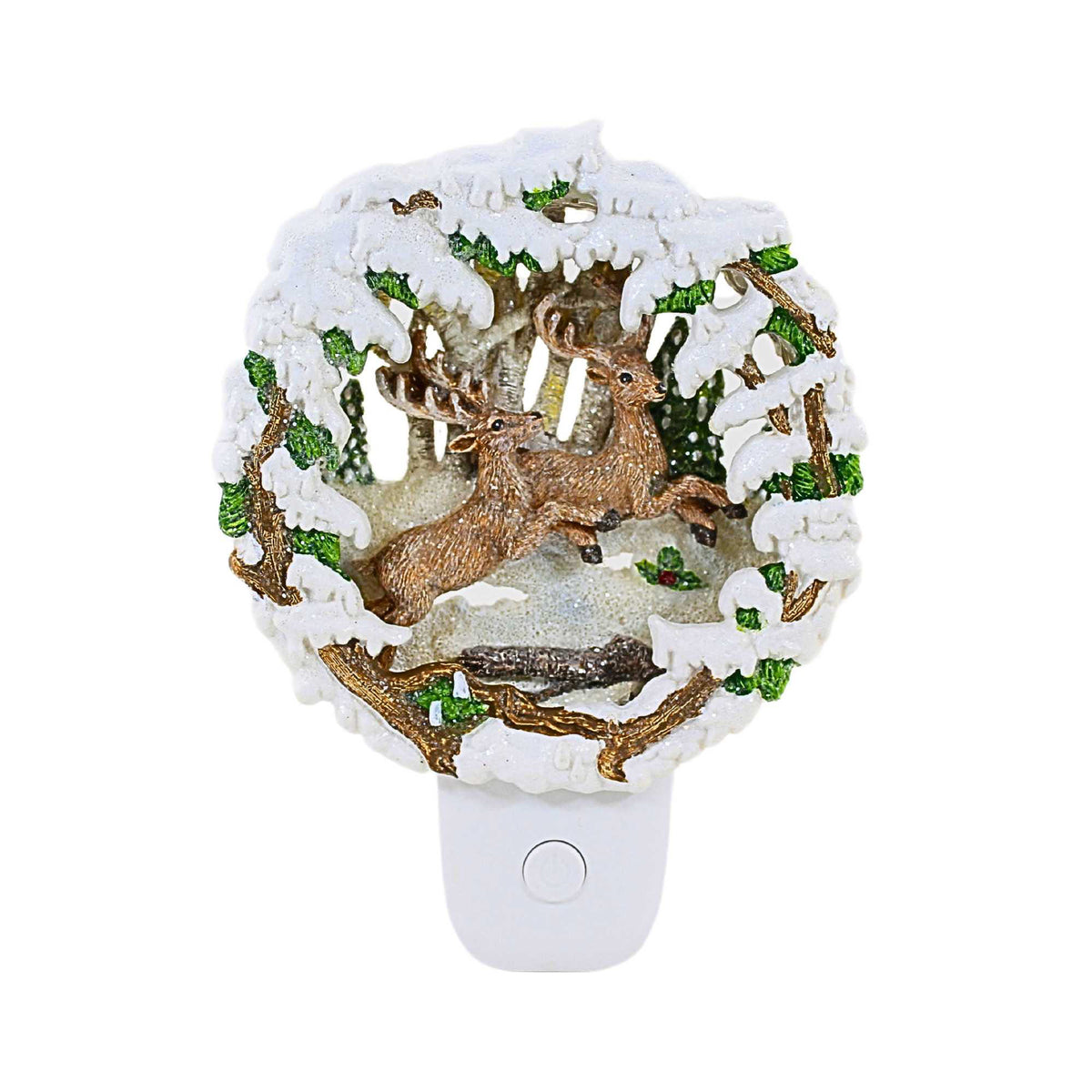 (62648) Leaping Deer Scene Nightlight