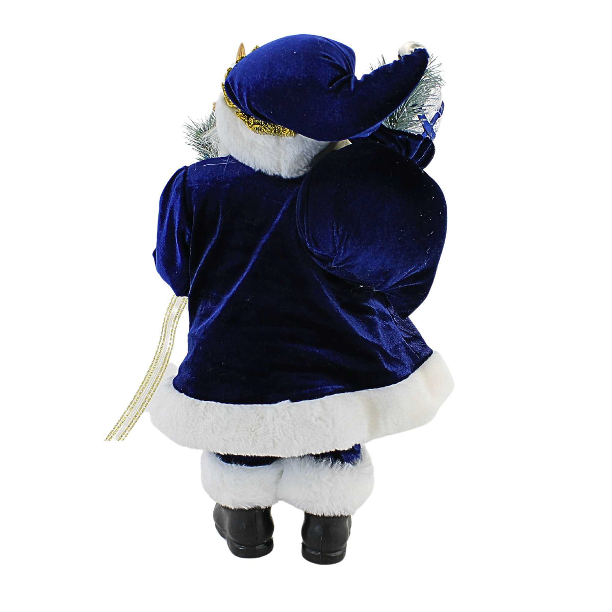 Roman Santa In Navy And Gold - - SBKGifts.com
