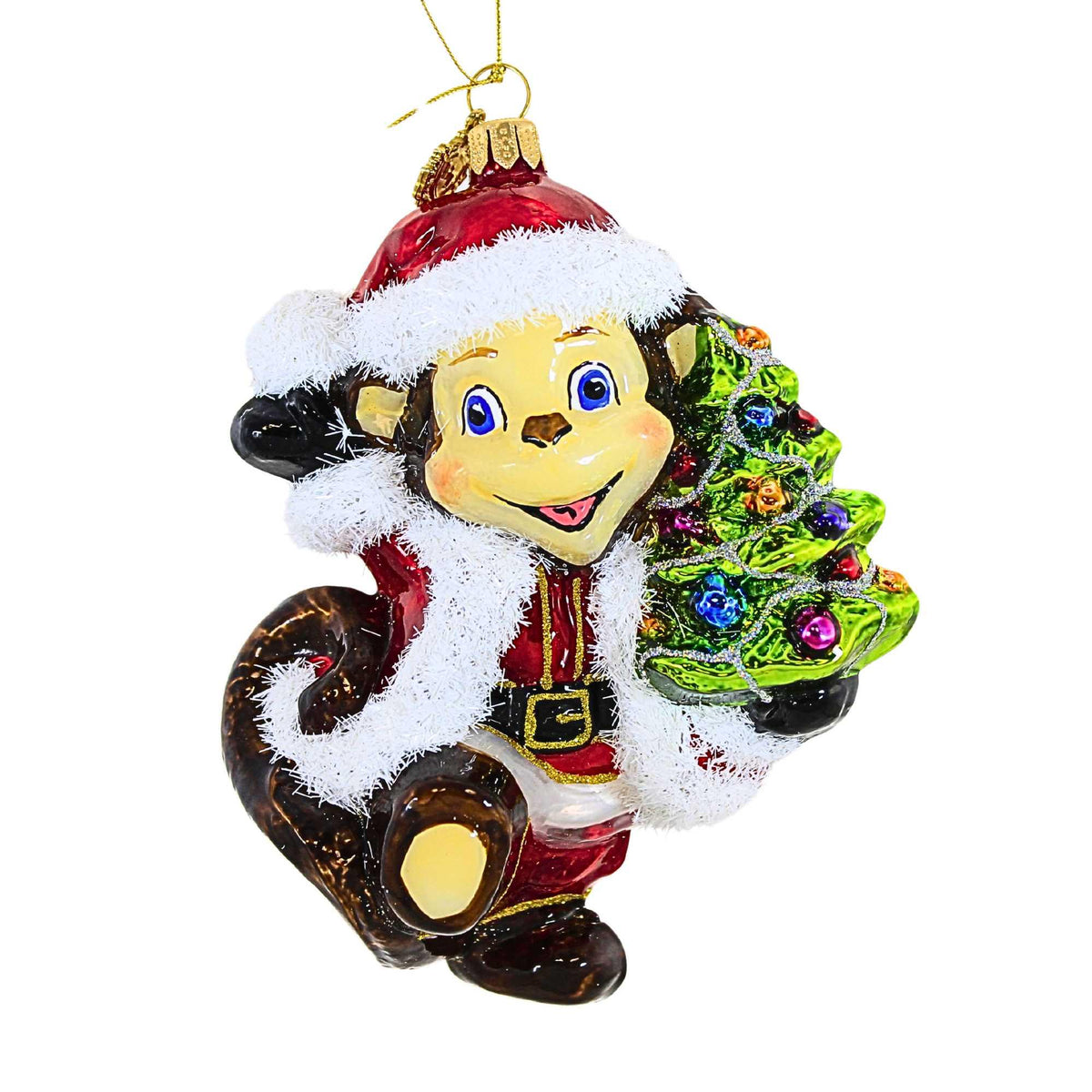 (62664) Monkey With Christmas Tree