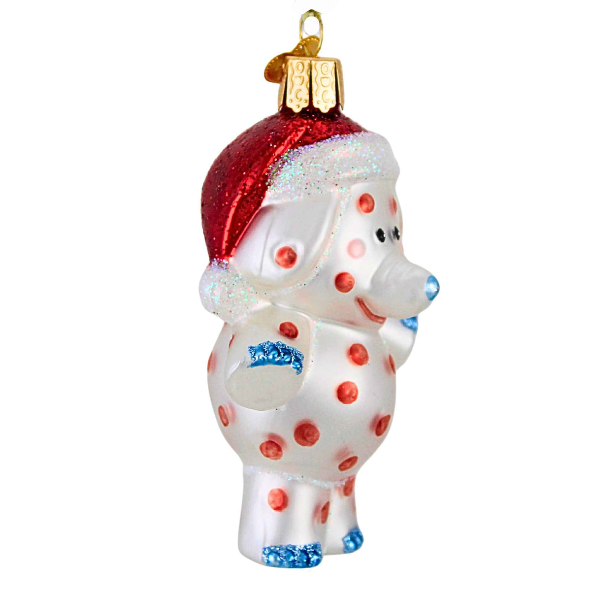 Old World Christmas Spotted Elephant - - SBKGifts.com