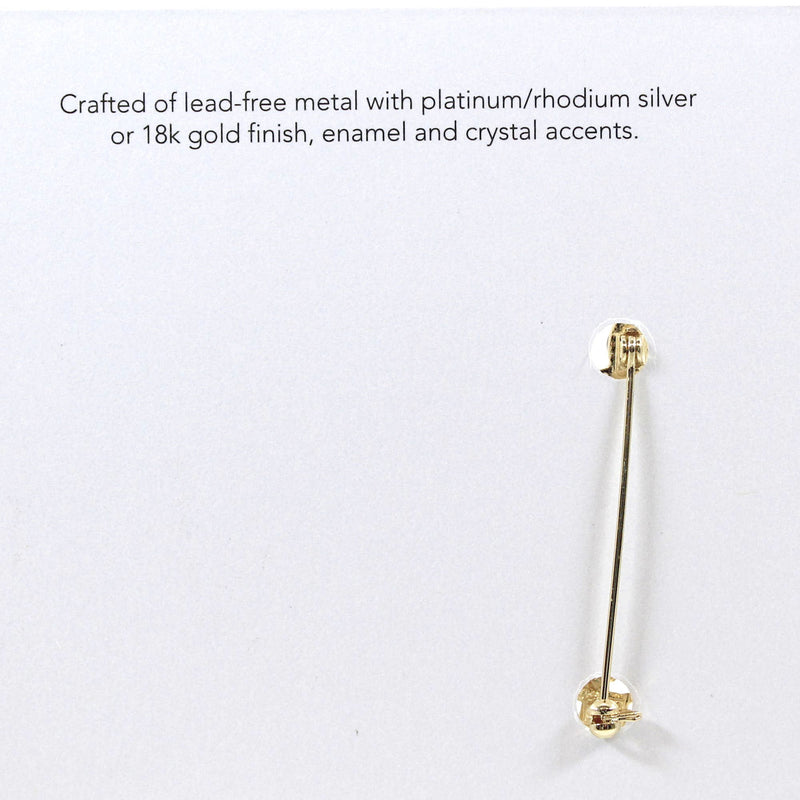 Roman Gold Wine Tree Pin - - SBKGifts.com