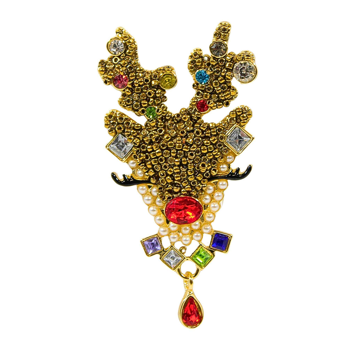 Roman Reindeer Pin - - SBKGifts.com