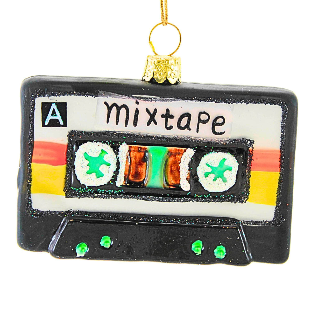 (62892) Vintage Black Mix Tape