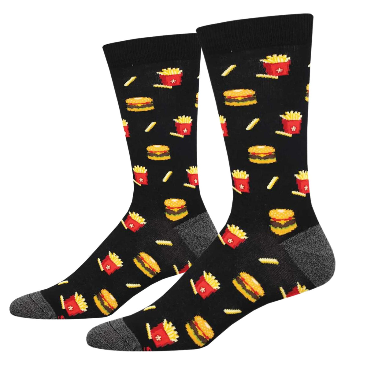 (62896) Quick Bite Black Socks