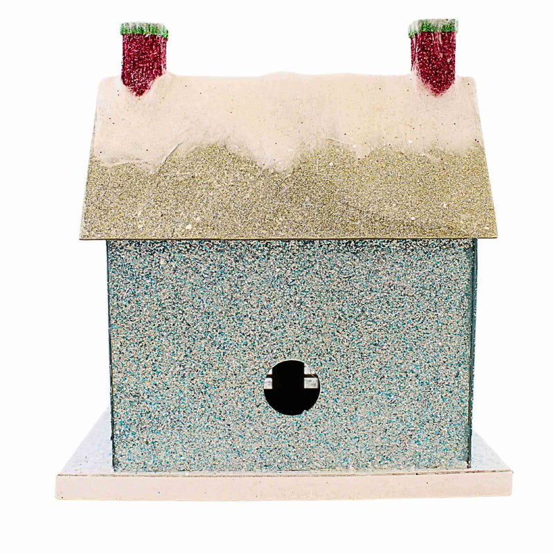 Cody Foster Merry & Bright Glitter Chalet - - SBKGifts.com