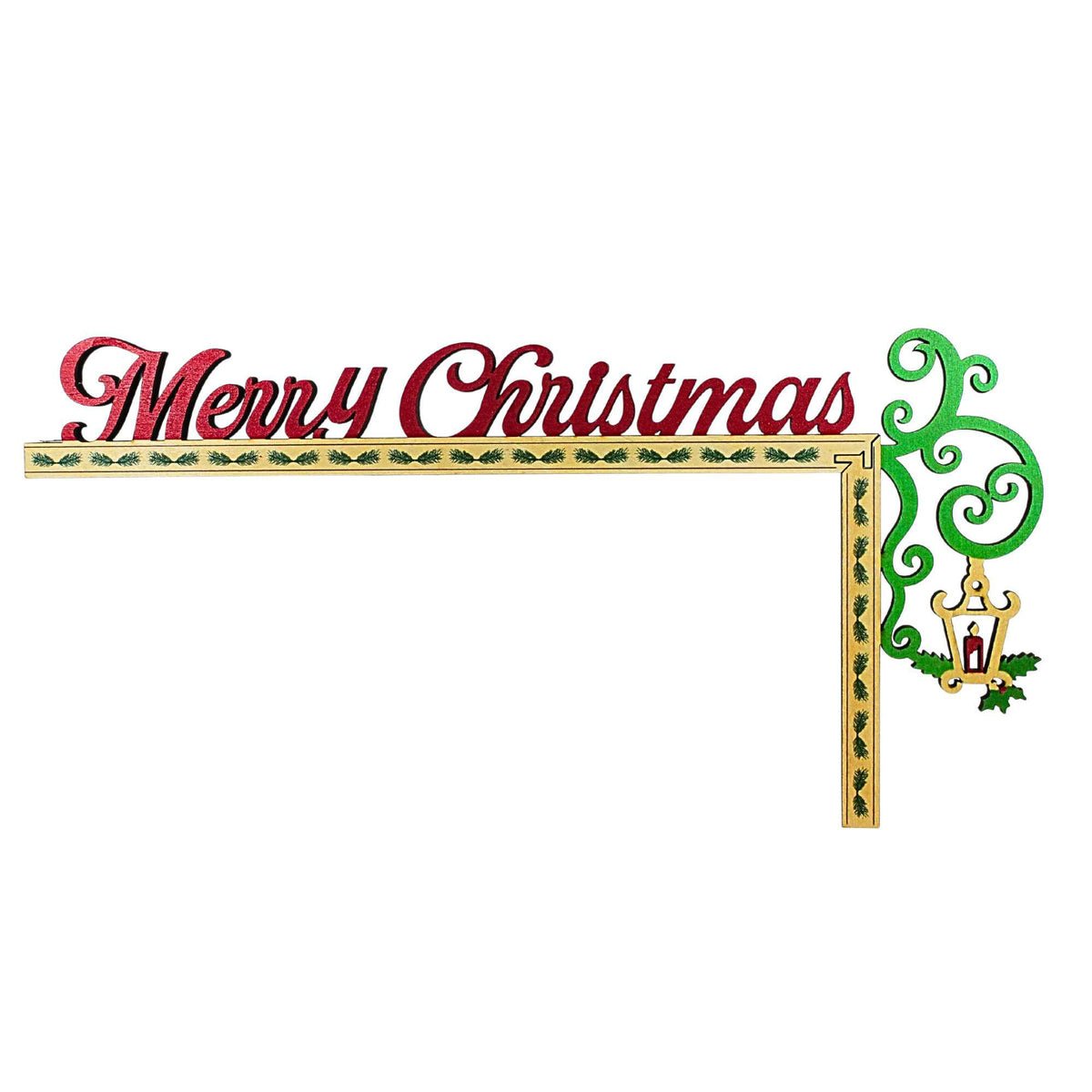 (62930) Merry Christmas Door Frame Decor