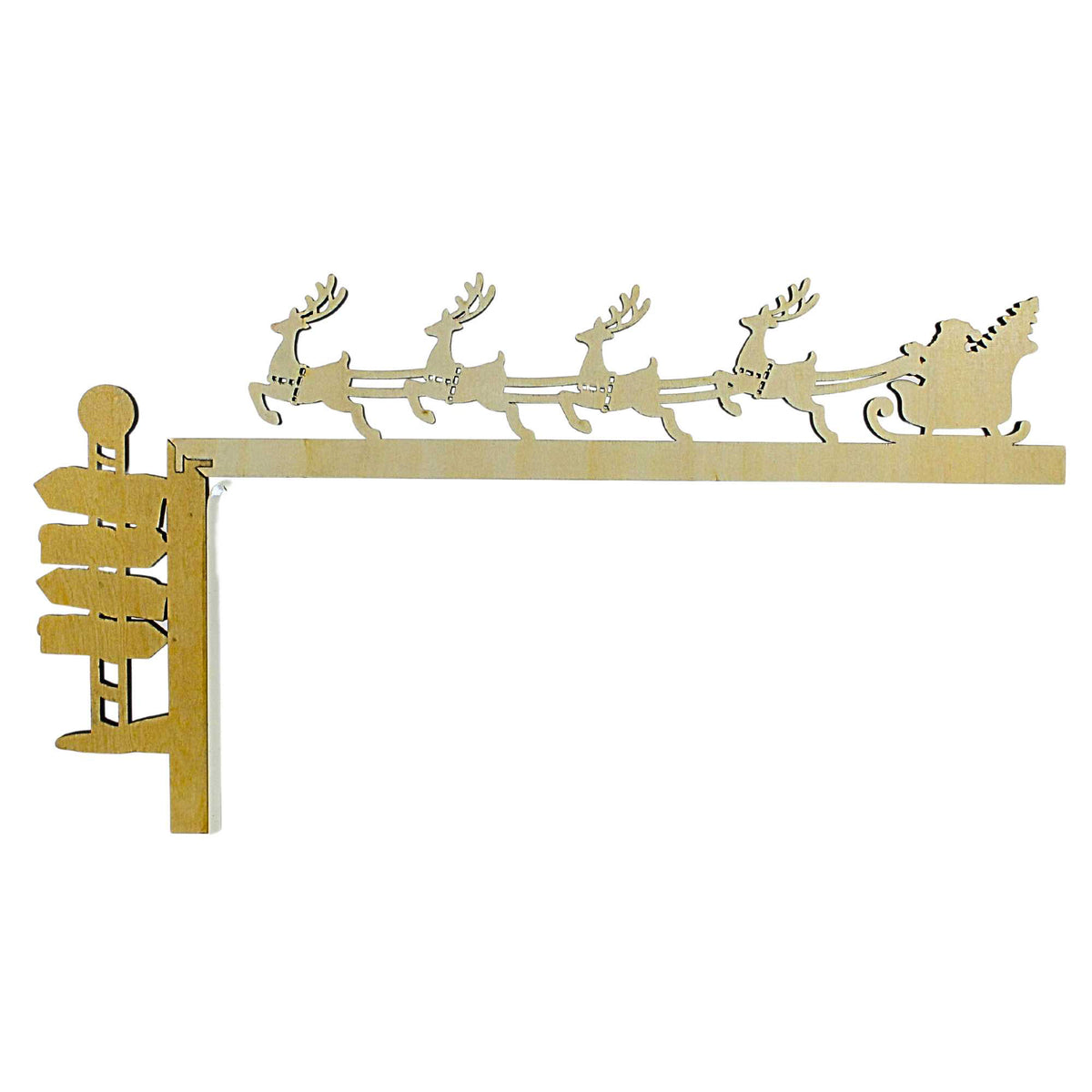 Roman Santa Door Frame Decor - - SBKGifts.com
