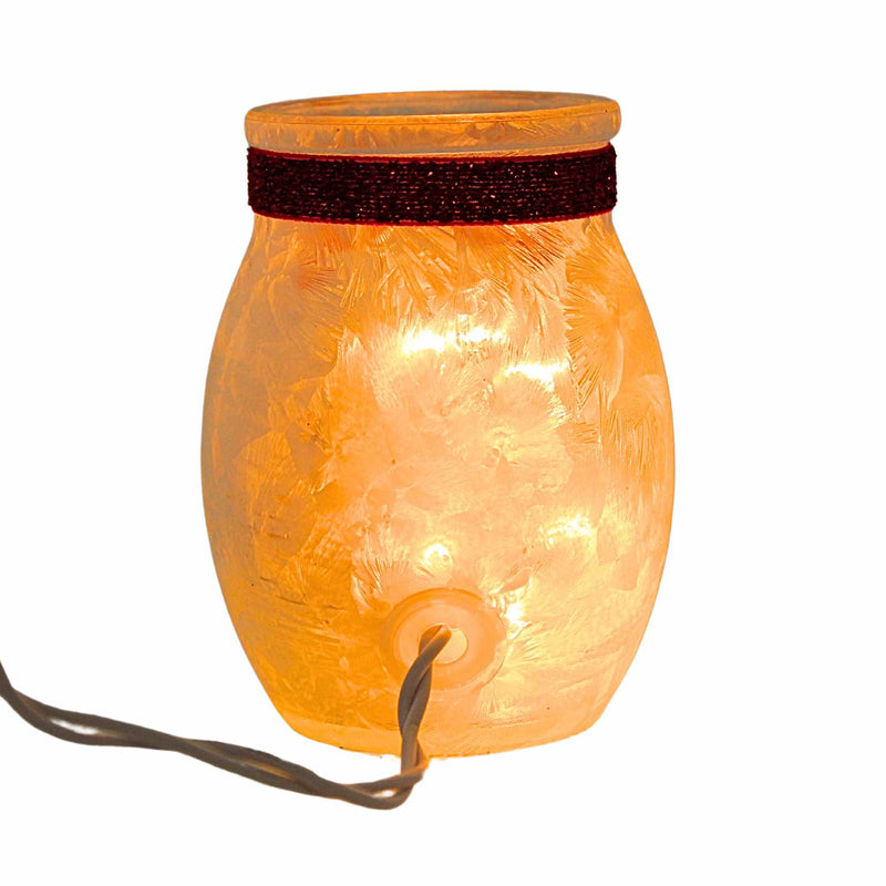 Stony Creek Delightful Snowman Pre-Lit Small Jar - - SBKGifts.com