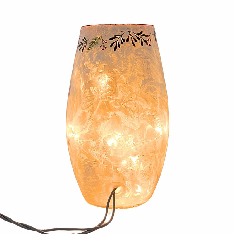 Stony Creek Decorated Sleds Pre-Lit Med Vase - - SBKGifts.com
