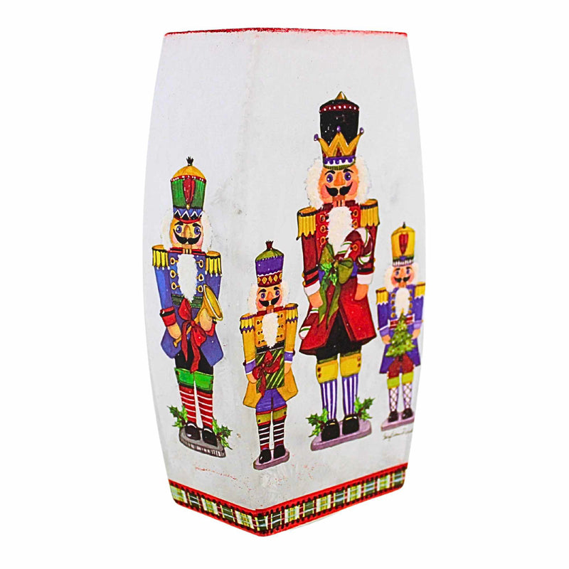 Stony Creek Nutcracker Pre-Lit Medium Vase - - SBKGifts.com