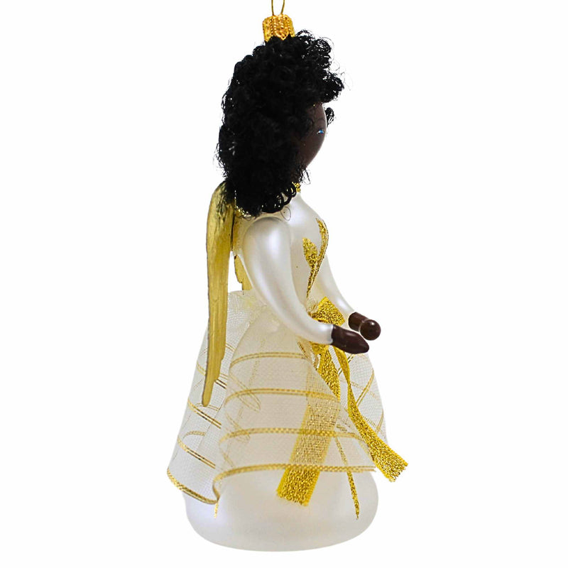 De Carlini Italian Ornaments Blessed Angel - - SBKGifts.com