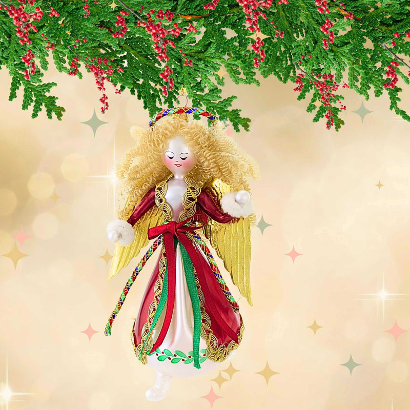 De Carlini Italian Ornaments Jovial Frolic On Christmas Eve - - SBKGifts.com