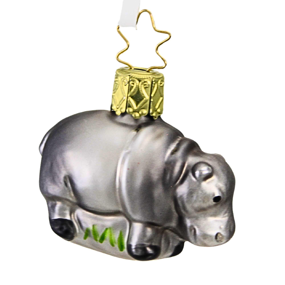 Inge Glas Happy Hippo - - SBKGifts.com