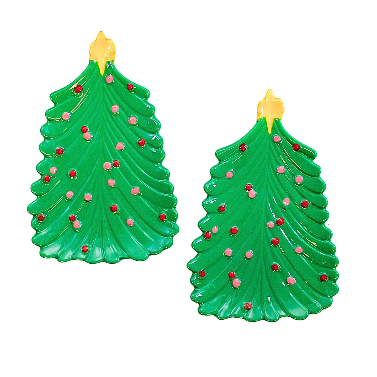 (63169) Christmas Tree Tidbit Plate