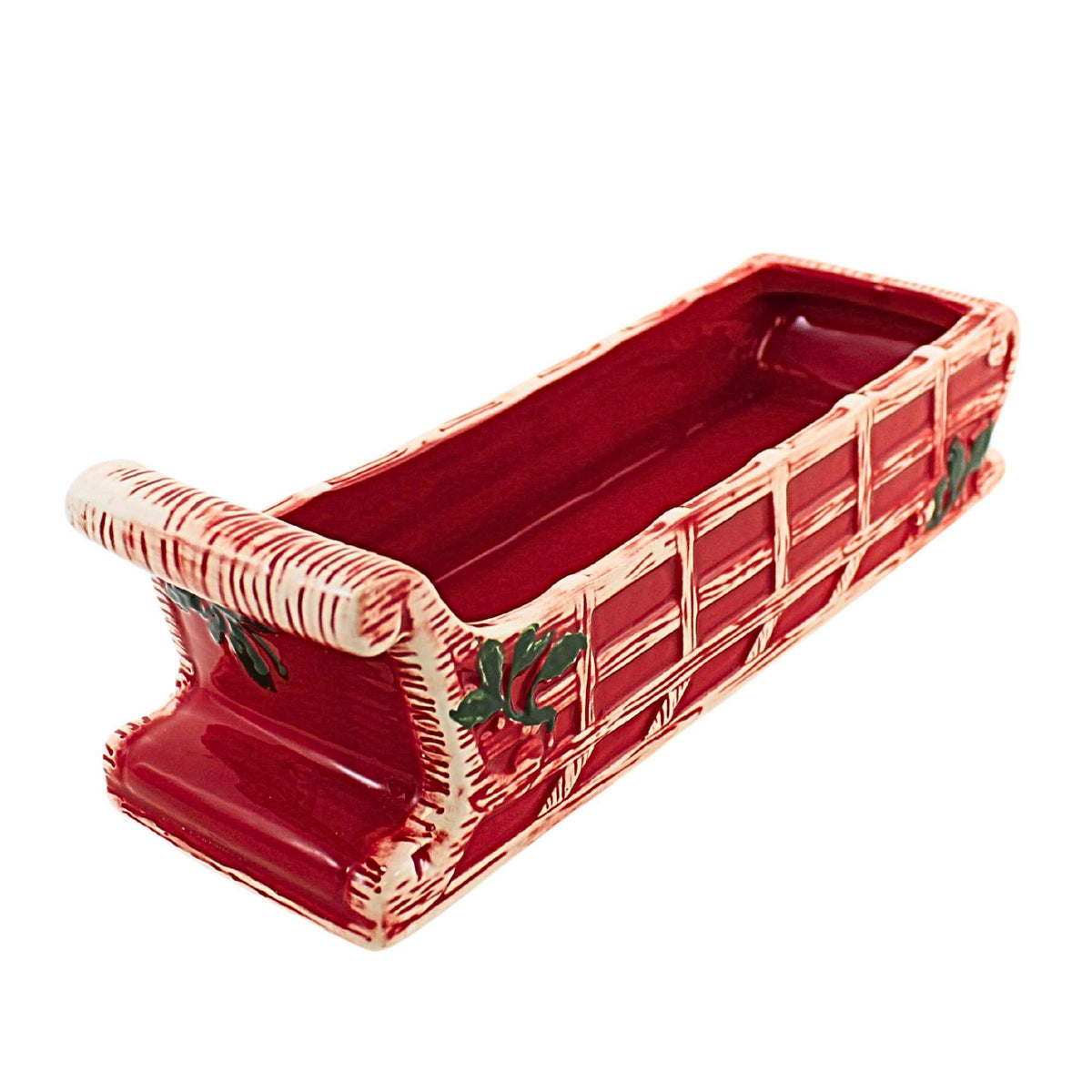 Tag Vintage Sleigh Cracker Dish - - SBKGifts.com
