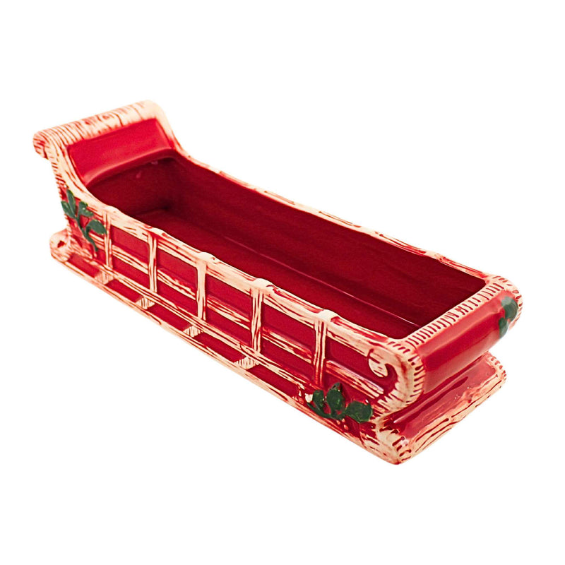 Tag Vintage Sleigh Cracker Dish - - SBKGifts.com