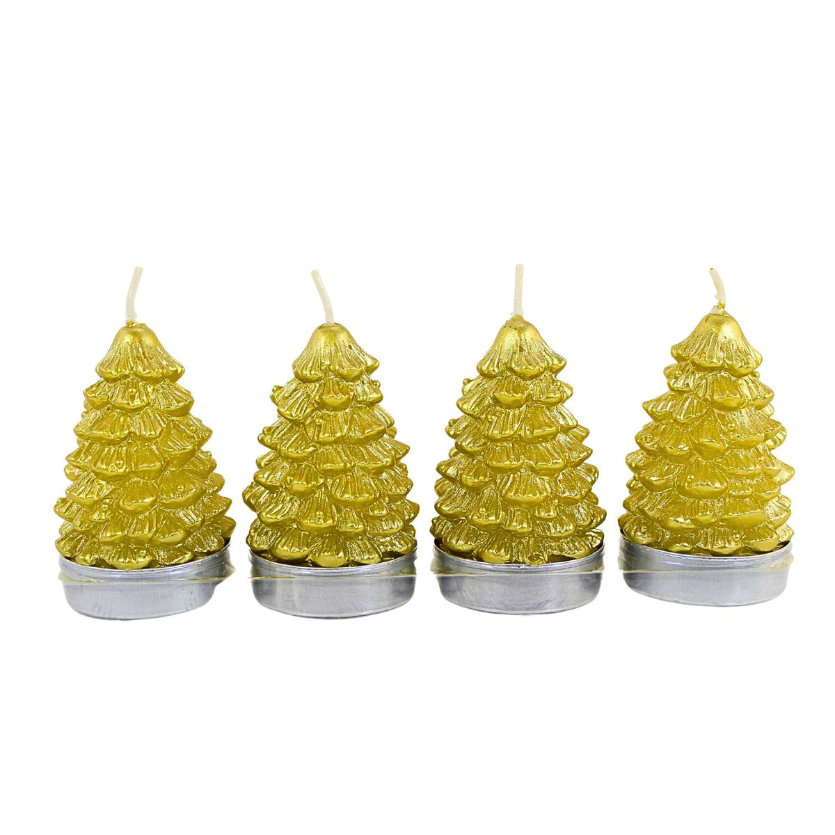 (63180) Fir Tree Tealights Set/4